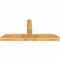 Ekena Millwork Portland Rough Sawn Timber Gable Bracket, Western Red Cedar, 72"W x 33"H x 6"D x 6"F, 11/12 Pitch GBW072X33X0606POR00RWR - alternate 5